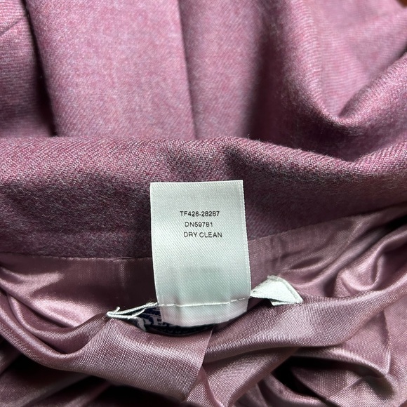 100% wool women’s Pendleton jacket blazer size 10 medium mauve business casual - Picture 6 of 7